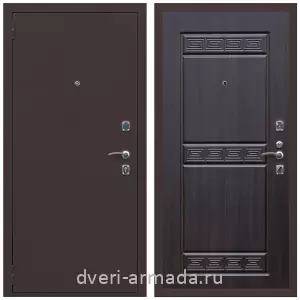 Входные металлические двери в Московской области, Дверь входная Армада Комфорт Антик медь / МДФ 10 мм ФЛ-242 Эковенге