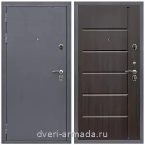 Темные входные двери, Дверь входная Армада Престиж Антик серебро / ФЛ-102 Эковенге