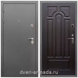 Современные входные двери, Дверь входная Армада Оптима Антик серебро / МДФ 6 мм ФЛ-58 Венге