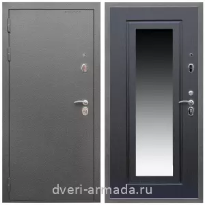 Входные двери 2050 мм, Дверь входная Армада Оптима Антик серебро / МДФ 16 мм ФЛЗ-120 Венге