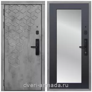 Темные входные двери, Дверь входная Армада Квадро МДФ 16 мм Kaadas S500 /  МДФ 16 мм ФЛЗ-пастораль, Венге
