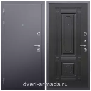 2 контура, Дверь входная Армада Люкс Антик серебро / МДФ 16 мм ФЛ-2 Венге