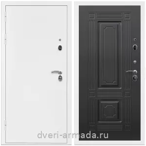 Готовые входные двери, Дверь входная Армада Оптима Белая шагрень / МДФ 16 мм ФЛ-2 Венге