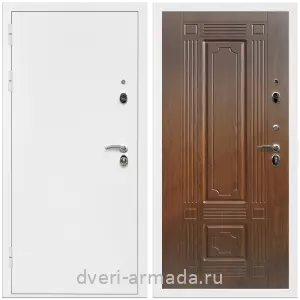 Дверь входная Армада Оптима Белая шагрень / МДФ 16 мм ФЛ-2 Мореная береза