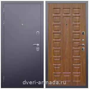 Входные двери 2050 мм, Дверь входная Армада Люкс Антик серебро / МДФ 16 мм ФЛ-183 Морёная береза