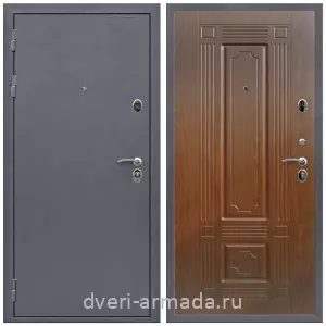Темные входные двери, Дверь входная Армада Престиж Антик серебро / МДФ 16 мм ФЛ-2 Мореная береза