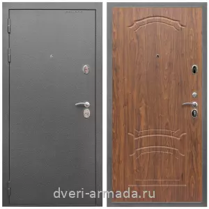 2 контура, Дверь входная Армада Оптима Антик серебро / МДФ 16 мм ФЛ-140 Мореная береза