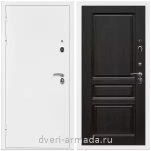 Входные двери лофт, Дверь входная Армада Оптима Белая шагрень / МДФ 16 мм ФЛ-243 Венге