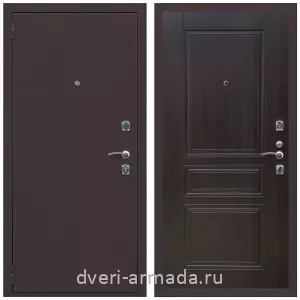 Двери оптом, Металлическая дверь входная Армада Комфорт Антик медь / МДФ 6 мм ФЛ-243 Эковенге