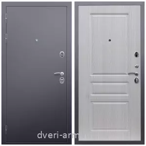 Современные входные двери, Дверь входная Армада Люкс Антик серебро / МДФ 16 мм ФЛ-243 Дуб белёный