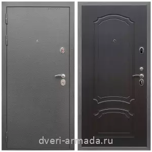 Для застройщика, Дверь входная Армада Оптима Антик серебро / МДФ 6 мм ФЛ-140 Венге