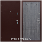 Одностворчатые входные двери, Дверь входная Армада Люкс Антик медь / ФЛ-138 Дуб Филадельфия графит с шумоизоляцией с МДФ панелями